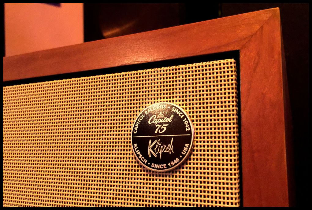 Klipsch Heritage Line Up , The Klipsch Capitol Records Heresy III Limited Edition , sehr cool !