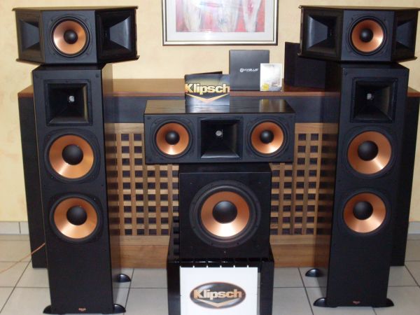 Klipsch 7er Set im Kundenauftrag zum bestpreis abzugeben - Tel schnell 05068-3031 bei Werner Enges Atmosphere-Klipsch in 31008 Elze bei Hannover . 